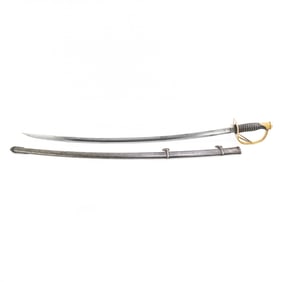 M1860 Heavy Cavalry Saber and Scabbard