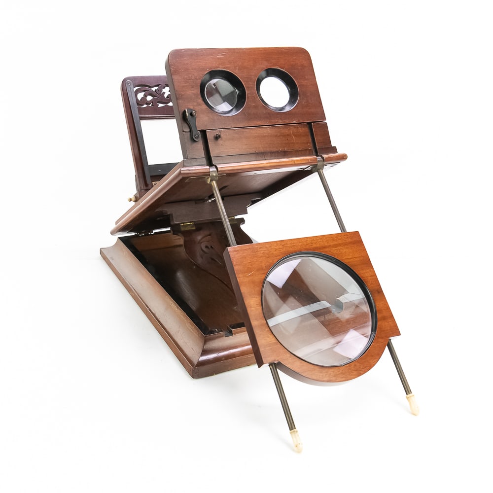 Antique Stereographoscope-Rosewood (1 of 9)