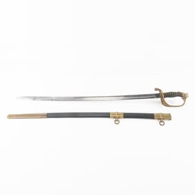 Civil War M1850 Foot Officers Sword & Scabbard