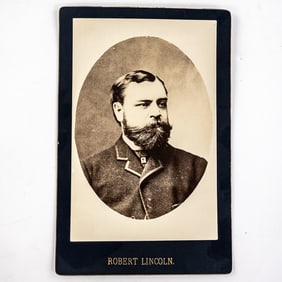 Robert Todd Lincoln Cabinet Card