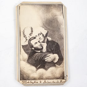 CDV Washington & Lincoln in Paradise