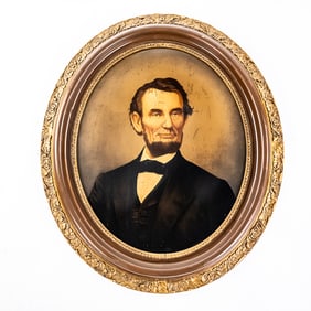 Chromolithograph Abraham Lincoln Circa 1869-75