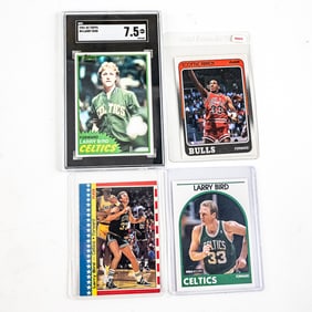 1981-1982 Topps #4 Larry Bird SGC 7.5 & More