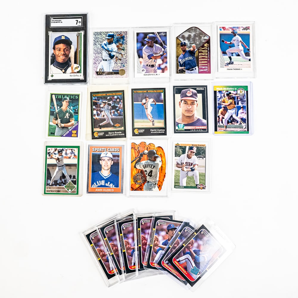 89 Upper Deck Griffey Jr RC SGC 7 & Rookies & More (1 of 11)