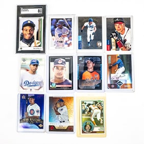 1989 Upper Deck #1 Griffey Jr SGC 8 Gwynn RC More+