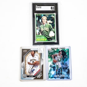 1981-1982 Topps #4 Larry Bird SGC 8 Tatum Teague