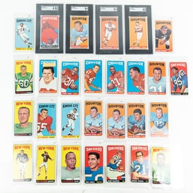 1965 Topps #71 Burrell SGC 6 #77 SGC 5 & More EX++