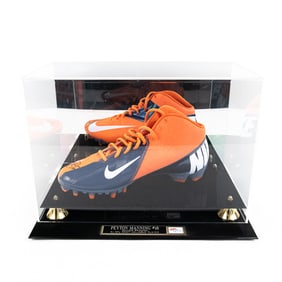 Peyton Manning Signed Auto NIKE Cleat w Display