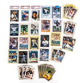 1989 UD Griffey PSA 8 '91 Thome Bowman PSA 10 More