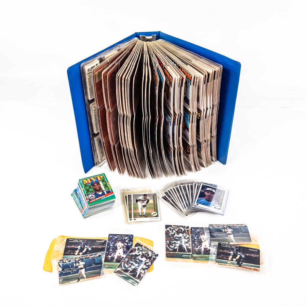 '83 Kellogg MLB Set 86 Topps Set Robin Yount Phone (1 of 16)