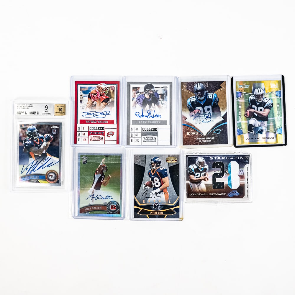 2011 Topps Chrome #212 Von Miller Auto RC Beckett (1 of 11)