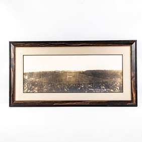 Framed Original 1905 Michigan v Wisconsin FB Photo