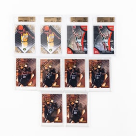 (4) 07-08 Kevin Durant SP & Refractor Beckett 9.5+