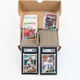 1984 Topps NFL Complete Set Elway 6.5 Marino 7.5+