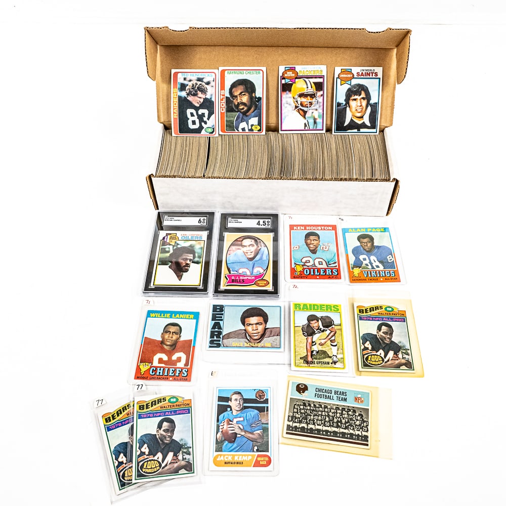 1970 Topps #90 Simpson, 1979 Topps 390 Campbell ++ (1 of 9)