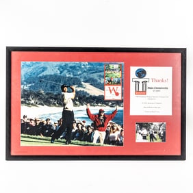 2000 Valhallah PGA Tiger Woods Autographed Photo