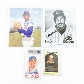 Billy Williams & Fergie Jenkins Auto Memorabilia