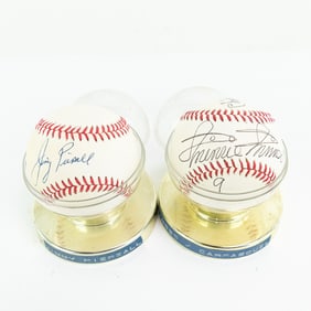 Minoso & Carrasouel Auto & Jim Piersall Auto Balls