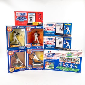 (4) NIB Starting Lineup Stadium Stars Figures +++