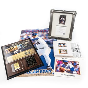 Nolan Ryan & Cal Ripken Jr. Autographed Photos ++