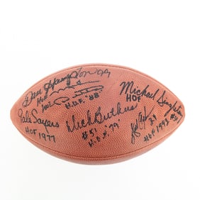 Chicago Bears HOF Autographed Wilson Football