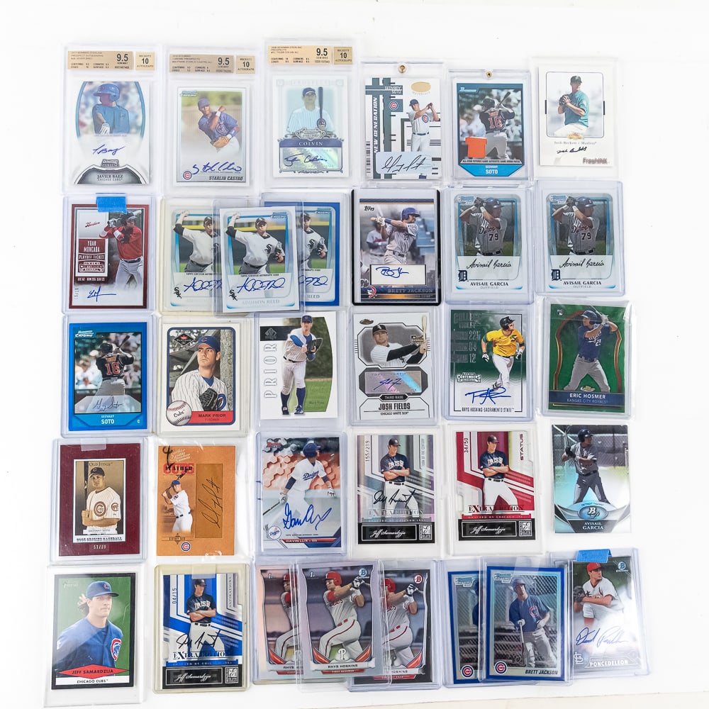 '11 Bowman J. Baez  Auto #JB Becket 9.5 & More Rc+ (1 of 15)