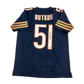 Chicago Bears HOF Dick Butkus Autographed Jersey