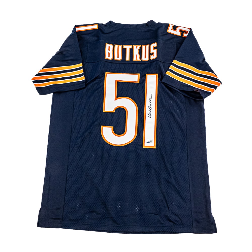 Chicago Bears HOF Dick Butkus Autographed Jersey (1 of 4)
