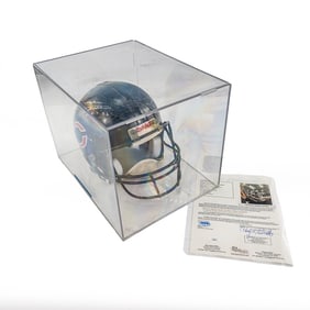 Chicago Bears HOF Autographed Riddell Helmet JSA