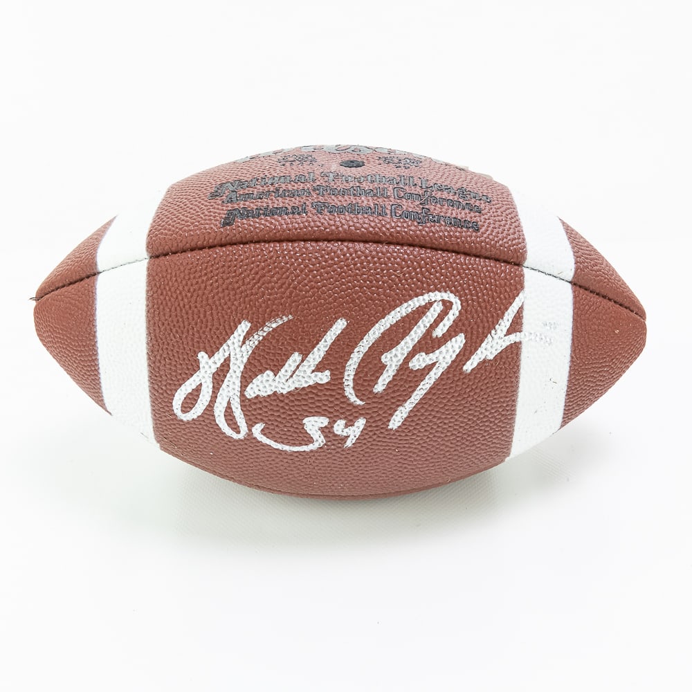 Walter Payton Autographed Wilson Football JSA (1 of 10)
