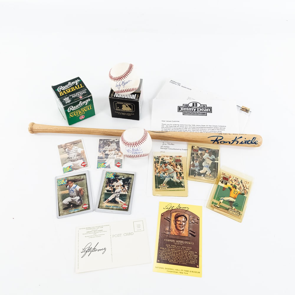 Early Wynn Ron Kittle Y Berra F Robinson Autograph (1 of 14)