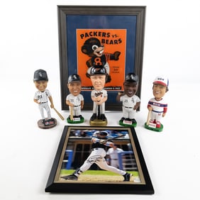 Cal Ripken Autographed LE & White Sox Bobbleheads+