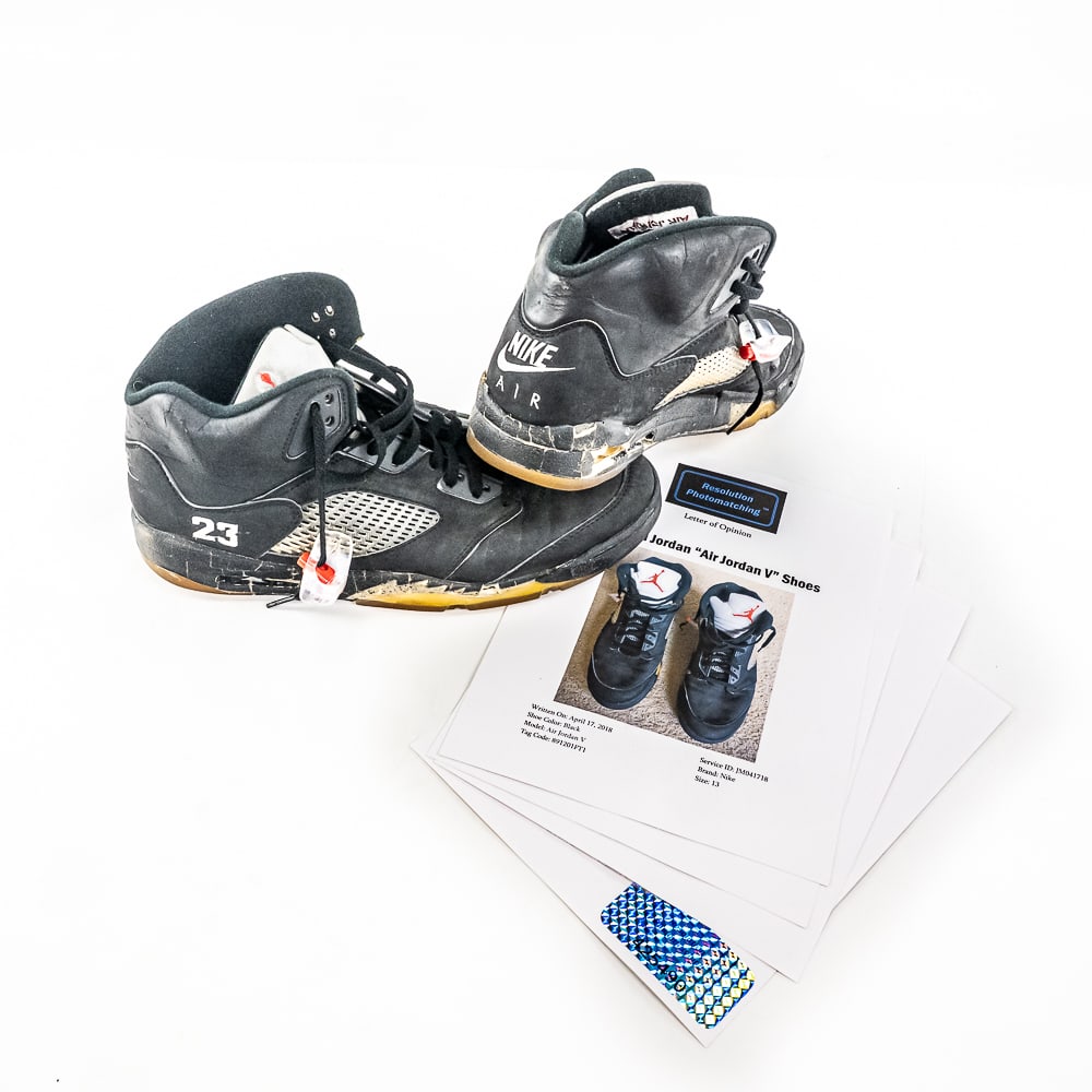 Michael Jordan Game Used Pair of Jordan V Shoes (1 of 20)