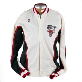 Steve Kerr Game Used Chicago Bulls Warm Up Jacket