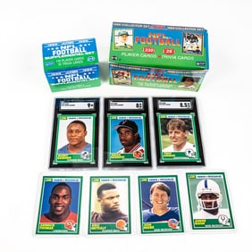 1989 Score NFL Complete Set w Supplemental SGC