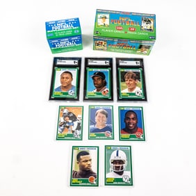 1989 Score NFL Collector Set w Supplement SGC 9