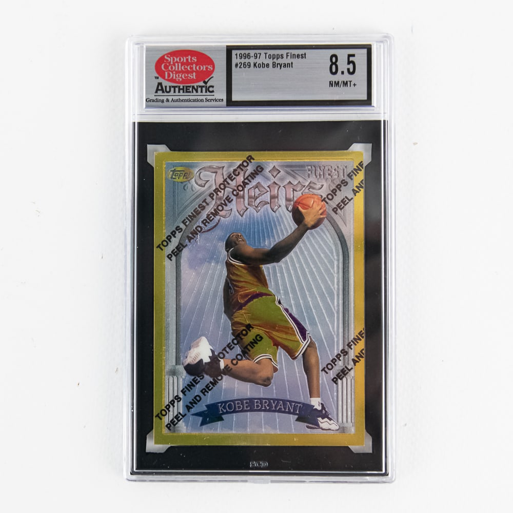 96-97 Kobe Bryant Topps Finest Heirs Gold RC #269 (1 of 2)