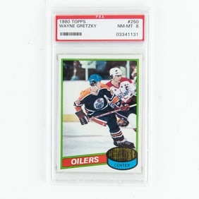 1980 Topps NHL Complete Set e Wayne Gretzky PSA 8