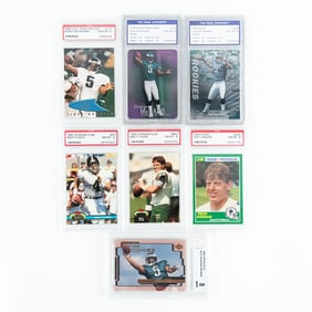 Troy Aikman Brett Farve & Donovan McNabb RC's