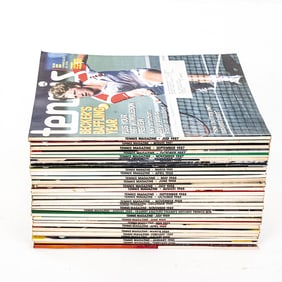 (28)+ Issues 1987-1990 Tennis Magazine Collection