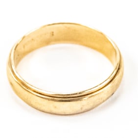 Men's Vintage 14k Yellow Gold Wedding Band
