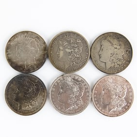 BU 1904-O & 1904-S (KEY DATE) Morgan Silver $ +++