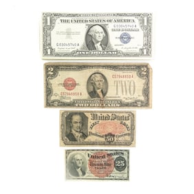 Fractional Currency Silver Certificates & US Notes
