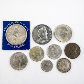 1933 Poland 10 5 & 2 Zlotych 1974 5 Balboa & More