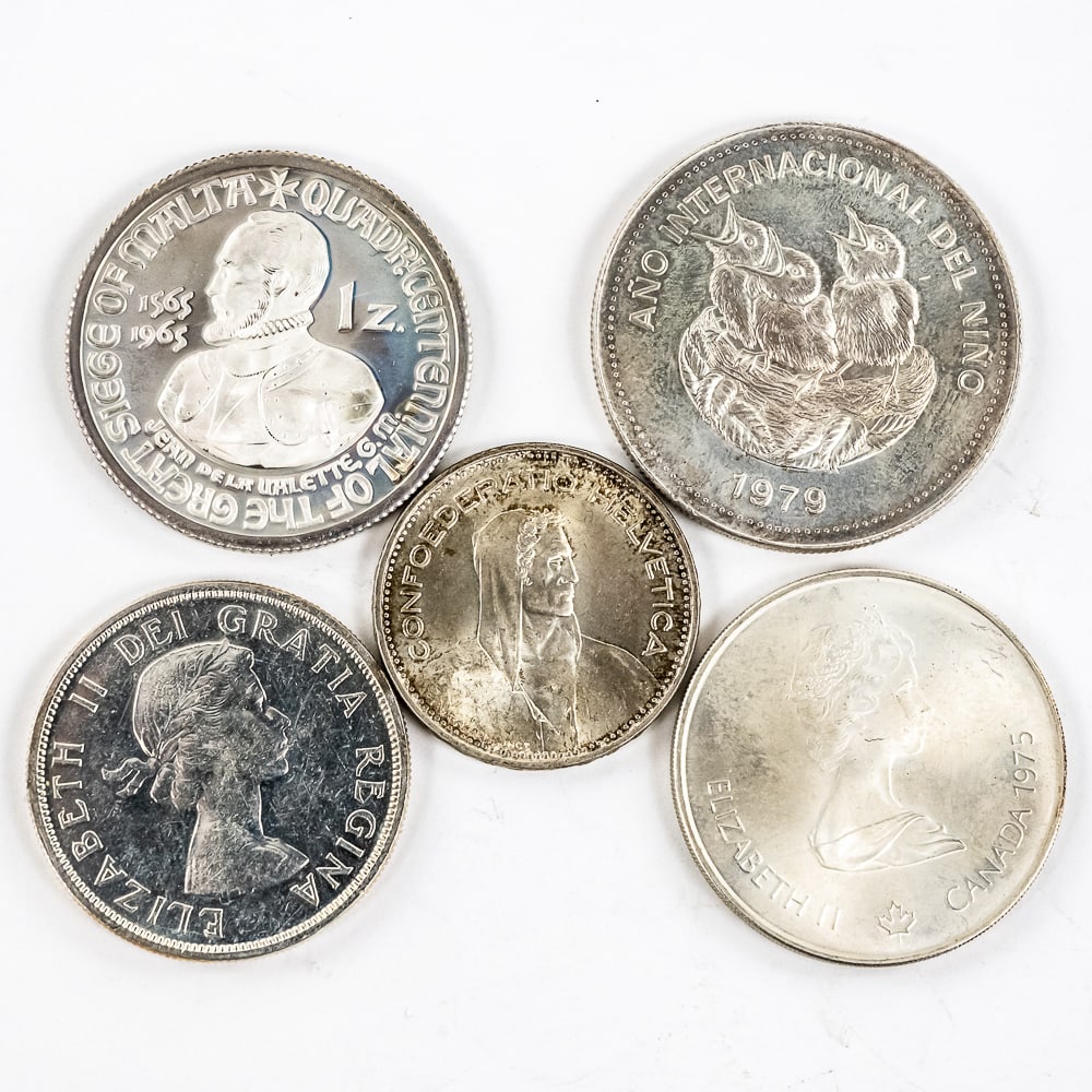 1965 St. Johns of Jerusalem Proof '79 100 Colones+ (1 of 5)