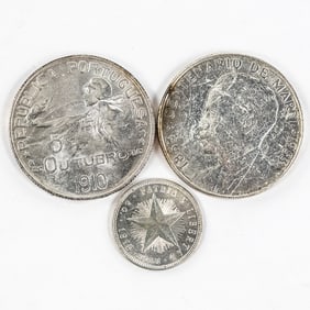 BU 1910 Portugal 1 Escudo 1953 Cuba Centenario ++