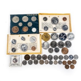 Collection of Assorted Canada & Ireland World Coin