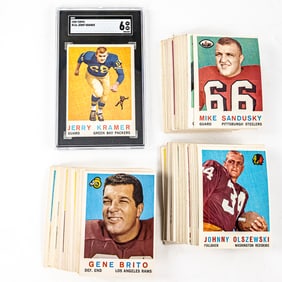 1959 Topps #116 Jerry Kramer SGC 6 &(101)'59 Cards