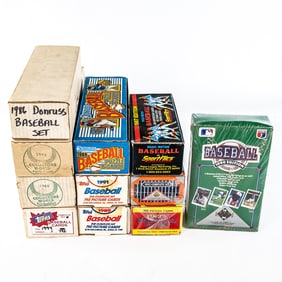 86-94 Assorted MLB Topps Donruss UD Complete Sets