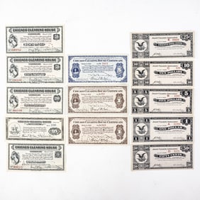 (13)1933 Chicago & Joliet Clearing House Certs